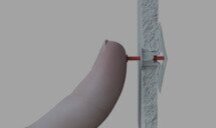 Accrocher un porte-manteau